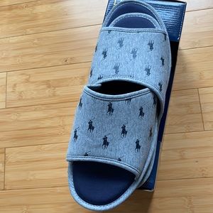Polo Raulph Lauren House Slippers. Comes with box.